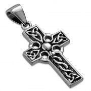 Small Celtic Knot Cross Pendant, pn374